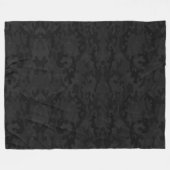 Charcoal Camouflage Fleece Blanket (Voorkant (Horizontaal))