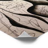 charcoal drawing poster (Hoek)