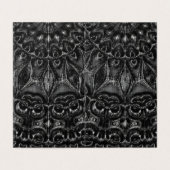 Charcoal Mandala (Outside Unfolded)