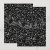 Charcoal Mandala (Voorkant / Achterkant)