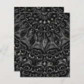 Charcoal Mandala (Voorkant / Achterkant)