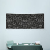 Charcoal Mandala Banner (Beurs)