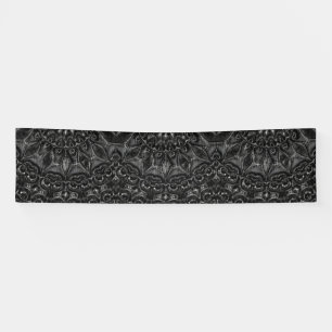 Charcoal Mandala Banner