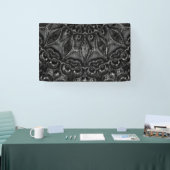 Charcoal Mandala Banner (Beurs)