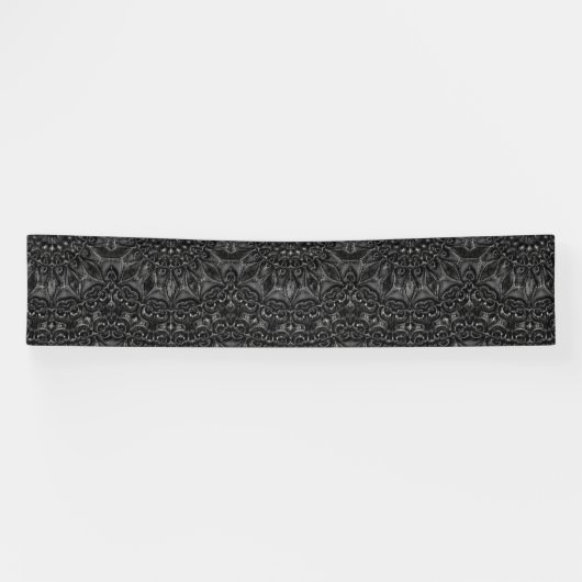 Charcoal Mandala Banner (Horizontaal)