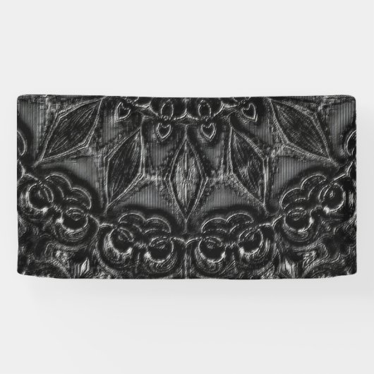 Charcoal Mandala Banner (Horizontaal)