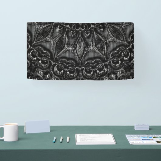 Charcoal Mandala Banner (Beurs)
