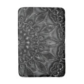 Charcoal Mandala Bath Mat (Voorkant Verticaal)