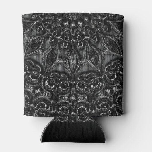 Charcoal Mandala Blikjeskoeler (Achterkant)