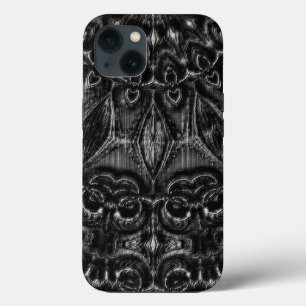 Charcoal Mandala iPhone 13 Hoesje