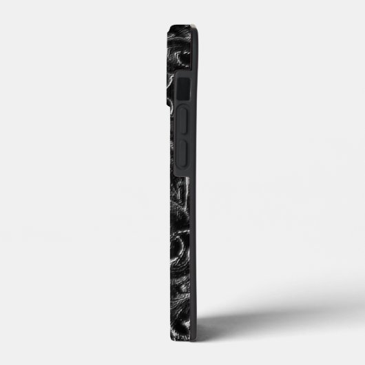 Charcoal Mandala Case-Mate iPhone Case (Achterkant / Links)