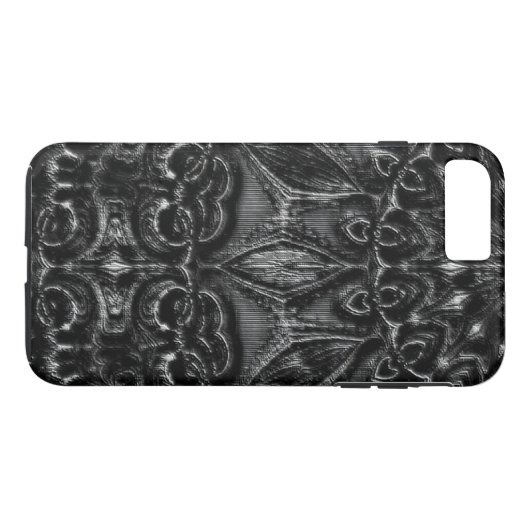 Charcoal Mandala  Case-Mate iPhone Case (Achterkant (Horizontaal))