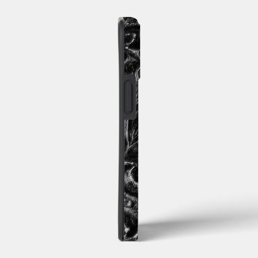 Charcoal Mandala Case-Mate iPhone Case (Achterkant / Rechts)