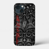 Charcoal Mandala Case-Mate iPhone Case (Achterkant)