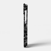 Charcoal Mandala Case-Mate iPhone Case (Achterkant / Links)