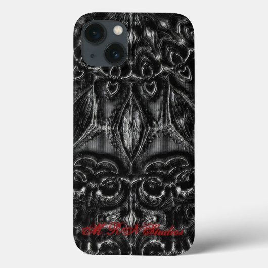 Charcoal Mandala  Case-Mate iPhone Case (Achterkant)