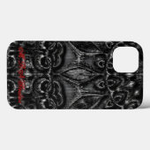 Charcoal Mandala  Case-Mate iPhone Case (Achterkant (horizontaal))