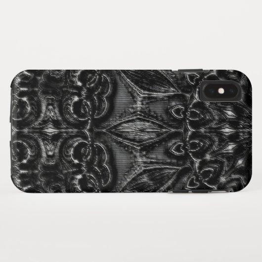 Charcoal Mandala Case-Mate iPhone Case (Achterkant (horizontaal))