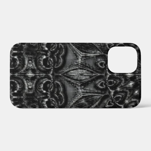 Charcoal Mandala Case-Mate iPhone Case (Achterkant (horizontaal))