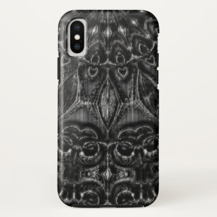 Charcoal Mandala iPhone XS Hoesje
