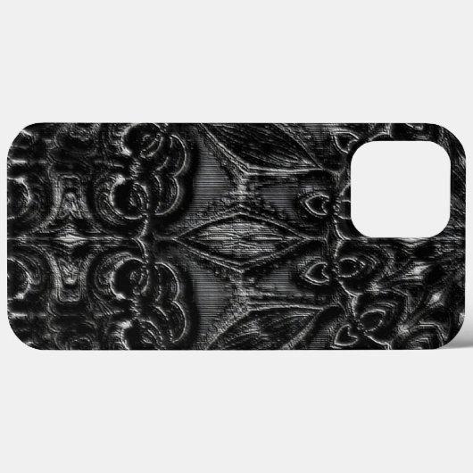 Charcoal Mandala Case-Mate iPhone Case (Achterkant (horizontaal))