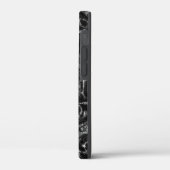 Charcoal Mandala Case-Mate iPhone Case (Achterkant / Links)