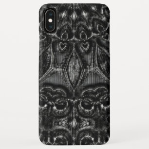 Charcoal Mandala iPhone XS Max Hoesje