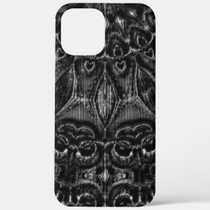 Charcoal Mandala iPhone 12 Pro Max Hoesje