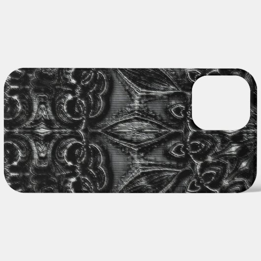 Charcoal Mandala Case-Mate iPhone Case (Achterkant (horizontaal))