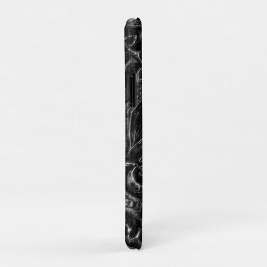 Charcoal Mandala Case-Mate iPhone Case (Achterkant/rechts)