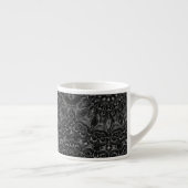 Charcoal Mandala Espresso Kop (Rechts)