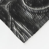 Charcoal Mandala Fleece Deken (Hoek)