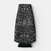 Charcoal Mandala Flesjeskoeler (Voorkant)