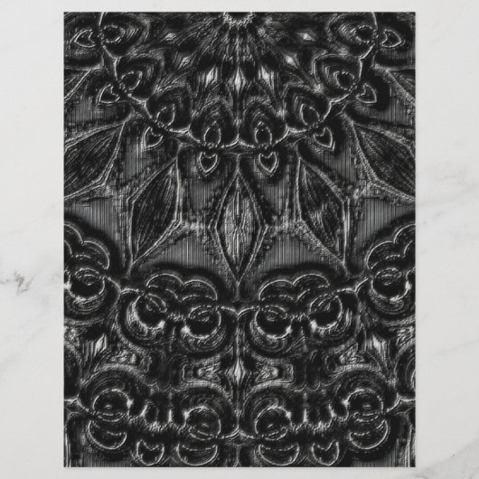 Charcoal Mandala Flyer (Voorkant)