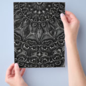 Charcoal Mandala Flyer (Hand)