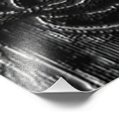 Charcoal Mandala Foto afdrukken Afdruk (Hoek)