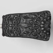 Charcoal Mandala Golfheadcover (Voorkant)