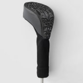 Charcoal Mandala Golfheadcover (Schuin)