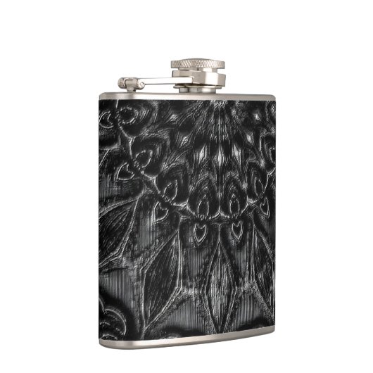 Charcoal Mandala Heupfles (Rechts)