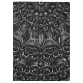 Charcoal Mandala Klembord (Achterkant)