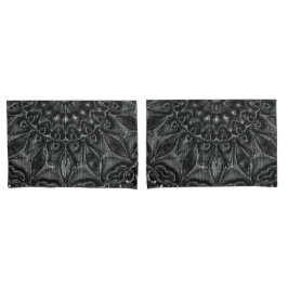 Charcoal Mandala Kussensloop