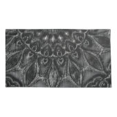 Charcoal Mandala Kussensloop (Achterkant-Links)