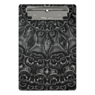 Charcoal Mandala Mini Klembord