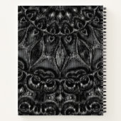 Charcoal Mandala Notitieboek (Achterkant)