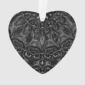 Charcoal Mandala Ornament (achterkant)