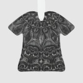 Charcoal Mandala Ornament (achterkant)