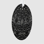 Charcoal Mandala Ornament (voorkant)