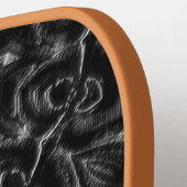 Charcoal Mandala Pickleball Paddle (Links Detail)