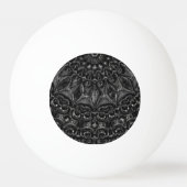 Charcoal Mandala Pingpongballen (Achterkant)