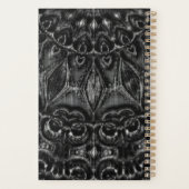 Charcoal Mandala Planner (Achterkant)